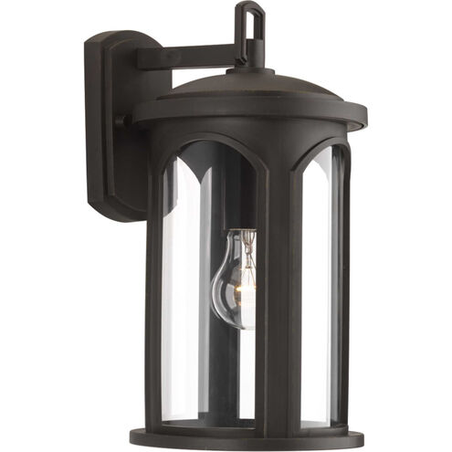 Roxana 1 Light 11 inch Antique Bronze Outdoor Wall Lantern