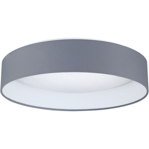 Palomaro LED 16 inch Charcoal Grey Flush Mount Ceiling Light