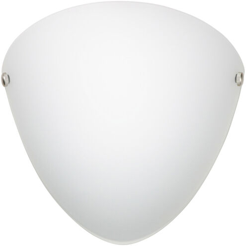 Kailee LED 10 inch Polished Nickel ADA Wall Sconce Wall Light in Opal Matte Glass