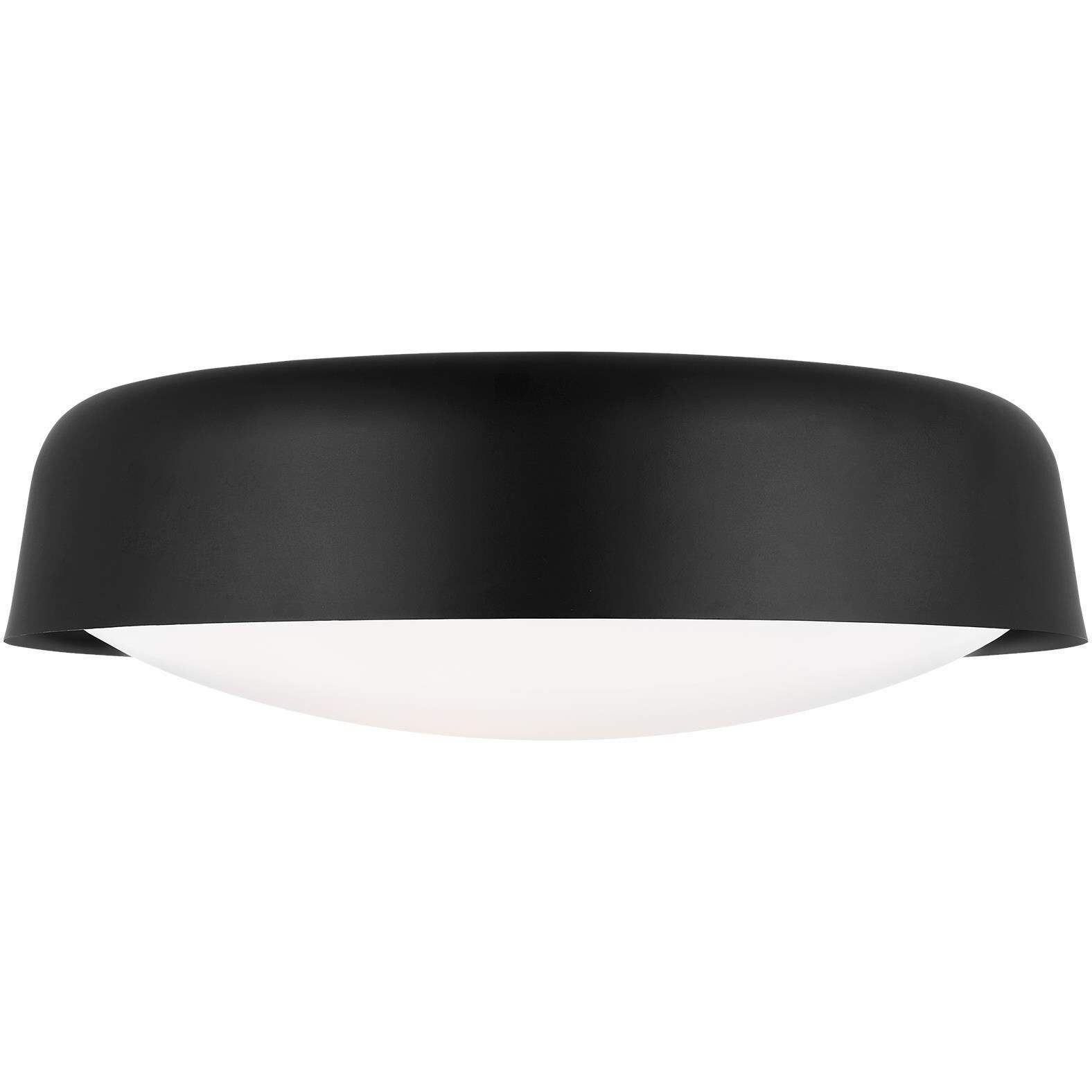 kate spade new york Draper 2 Light 15.88 inch Midnight Black Flush Mount Ceiling Light