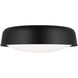 kate spade new york Draper 2 Light 15.88 inch Midnight Black Flush Mount Ceiling Light