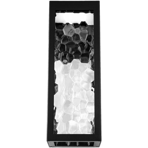Hawthorne LED 18 inch Black Outdoor Wall Light, dweLED
