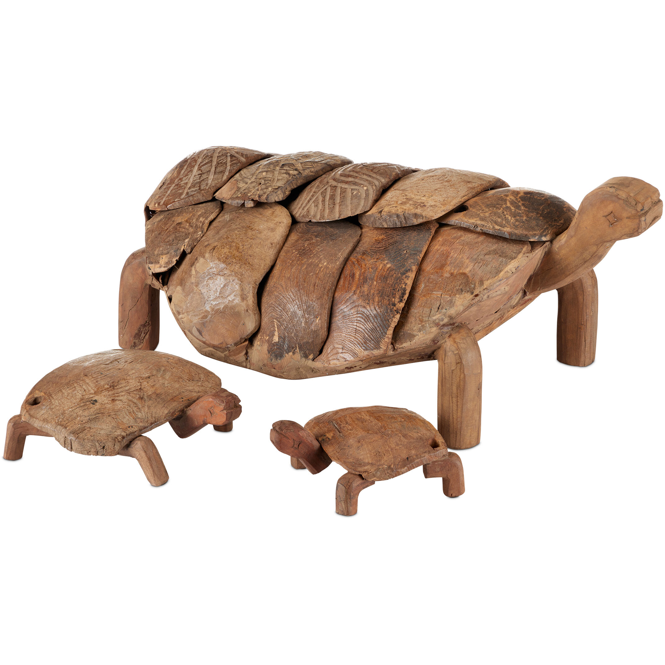 Turtle 20 X 14 inch Sculptures, Set of 3