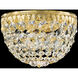 Signature Legacy Petit Crystal 3 Light 8 inch Antique Silver Flush Mount Ceiling Light in Radiance