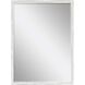 Mirror Collection 39 X 27 inch White Wall Mirror