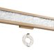 Courtney LED 24 inch Champagne Gold Vanity Light Wall Light