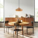 Cambria 1 Light 18 inch Matte Black Pendant Ceiling Light, Large