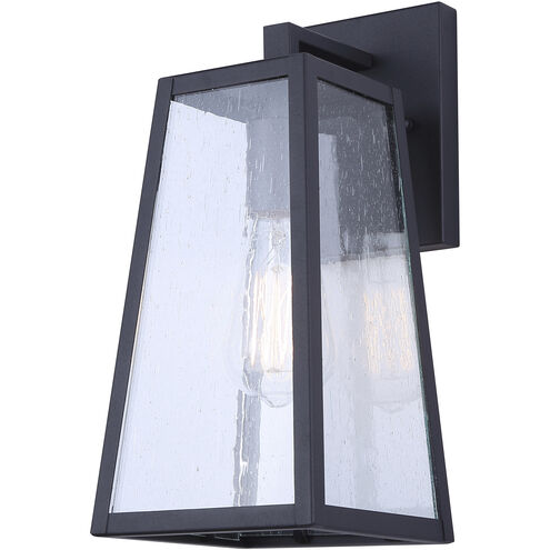 Coralea 1 Light 13 inch Sand Black Outdoor Wall Lantern