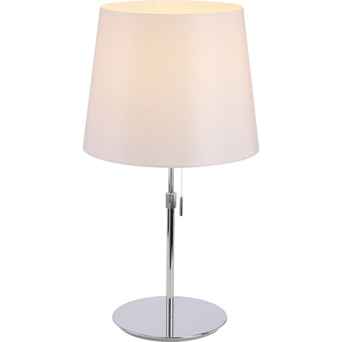 Sleeker 24 inch 12.00 watt Polished Chrome Table Lamp Portable Light