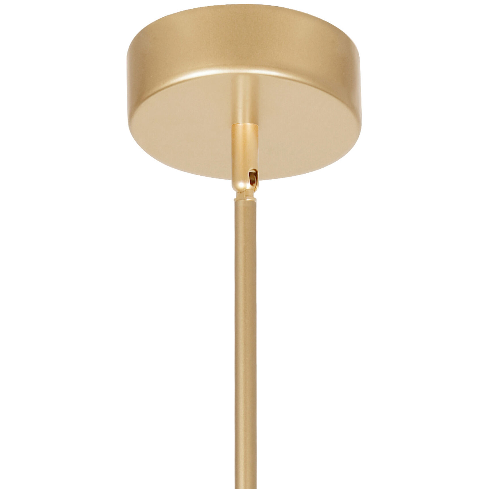 Pipes LED 5 inch Brass Down Mini Pendant Ceiling Light
