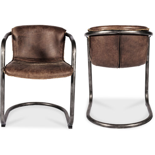 Benedict Brown Dining Chair, Set of 2