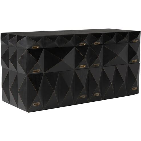 Allegra Hand Rubbed Black Dresser