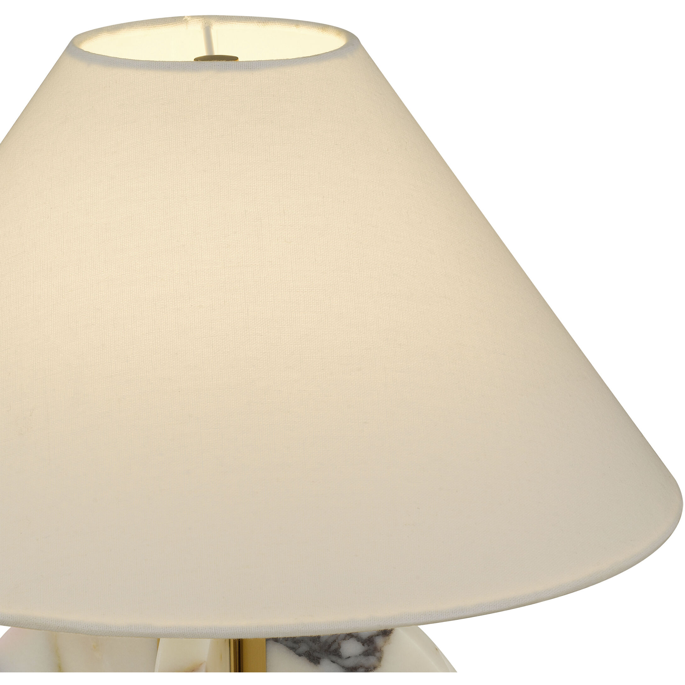Eliana 18.5 inch 100 watt Brushed Gold Table Lamp Portable Light