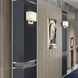 Allison Wall Sconce Wall Light in Brushed Nickel, Medium