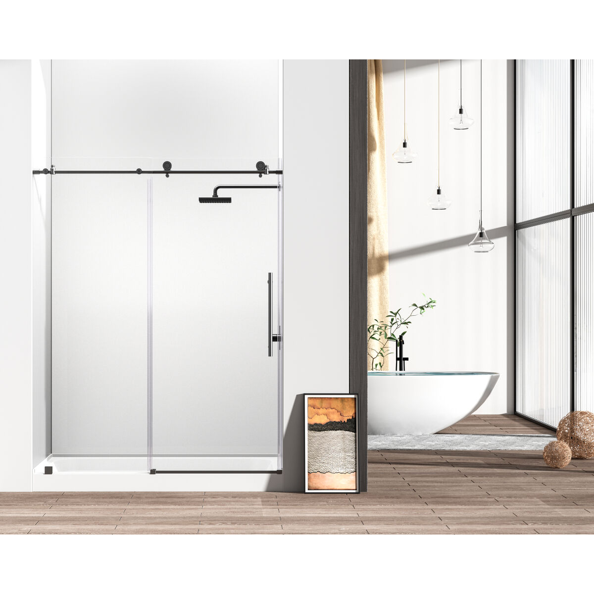 Laredo Glossy White Shower Base