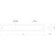 Charlotte LED 25 inch Chrome Bath Vanity Light Wall Light