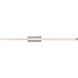 Foil LED 39.5 inch Chrome Bath Vanity Light Wall Light
