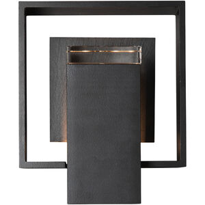 Shadow Box 1 Light 8.5 inch Oil Rubbed Bronze Outdoor Sconce, Small
