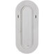 Luna 58 X 25 inch White Wash Mirror