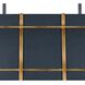 Brasserie 5 Light 52 inch Blackened Zinc and Heritage Bronze Linear Pendant Ceiling Light