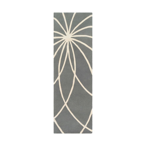 Philadelphia 96 X 30 inch Charcoal Rug, Runner