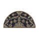 Edda 48 X 24 inch Ink Blue Rug, Hearth
