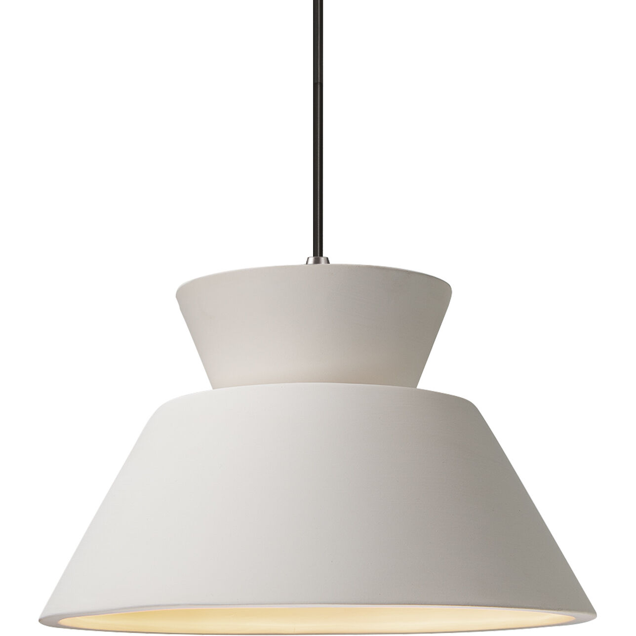 Radiance Collection - Trapezoid Pendant Ceiling Light, Form+Finish+Function