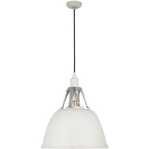 Thomas O'Brien Gunner 1 Light 18.00 inch Pendant