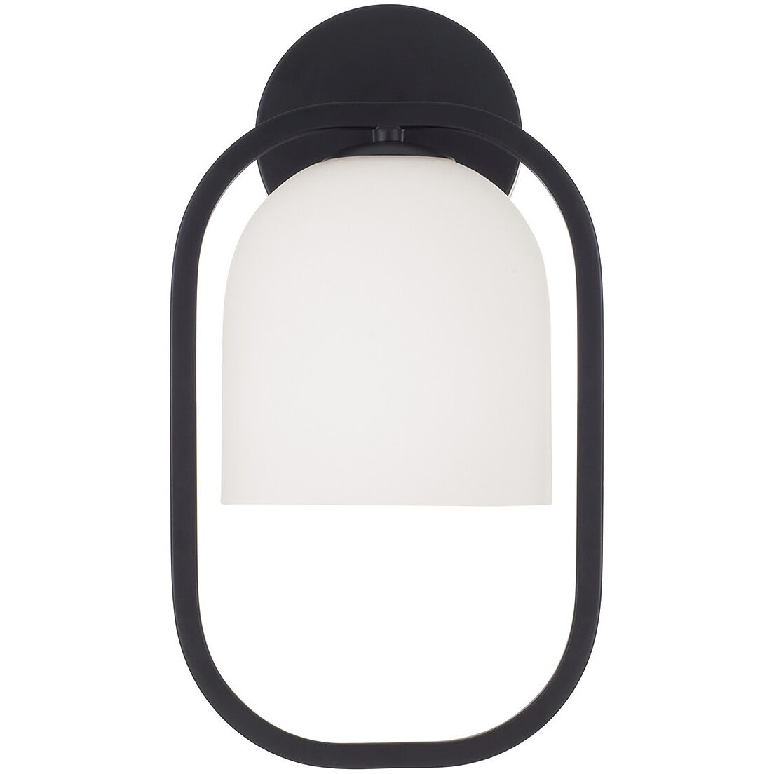 Zeek Sconce Wall Light in Matte Black