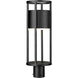 Luca LED 21.75 inch Black Outdoor Post Mount Fixture