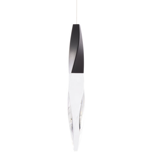 Kindjal LED 5.9 inch Black Mini Pendant Ceiling Light, Beyond