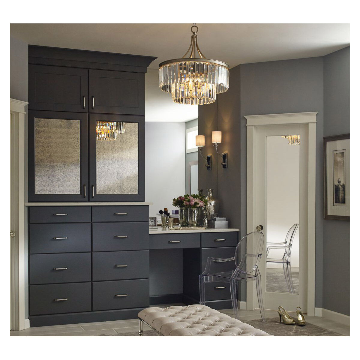 Bonita 1 Light 5 inch Polished Chrome Wall Sconce Wall Light, Design Series