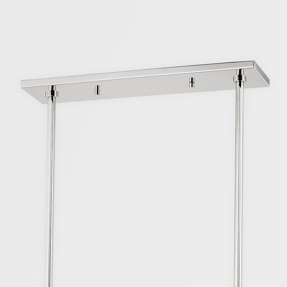 Karin 3 Light 44 inch Polished Nickel Island Pendant Ceiling Light