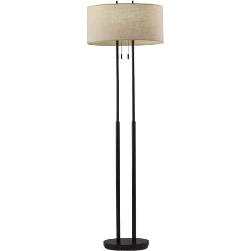 Duet 2 Light 19.00 inch Floor Lamp