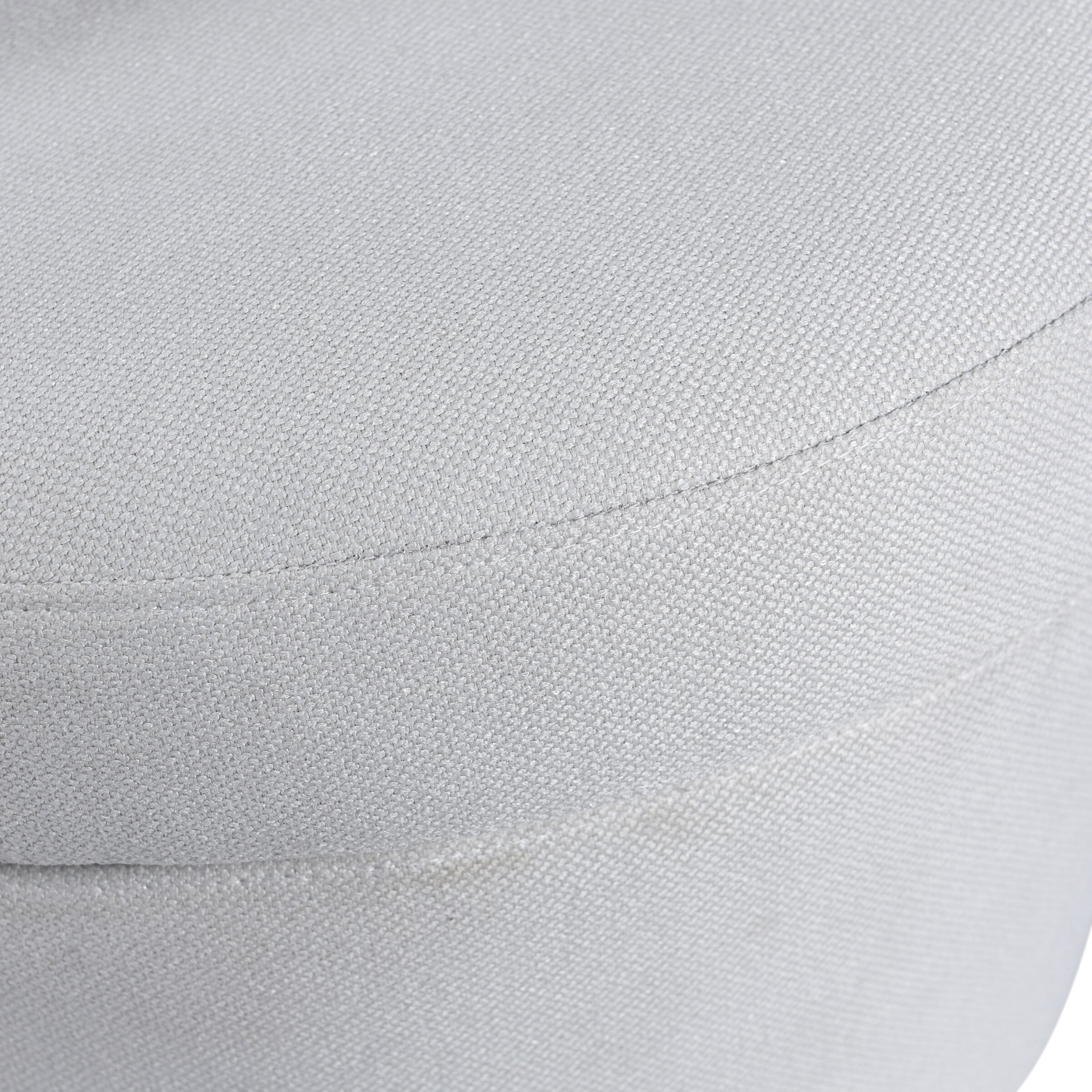 Cameron White Boucle and Black Chair