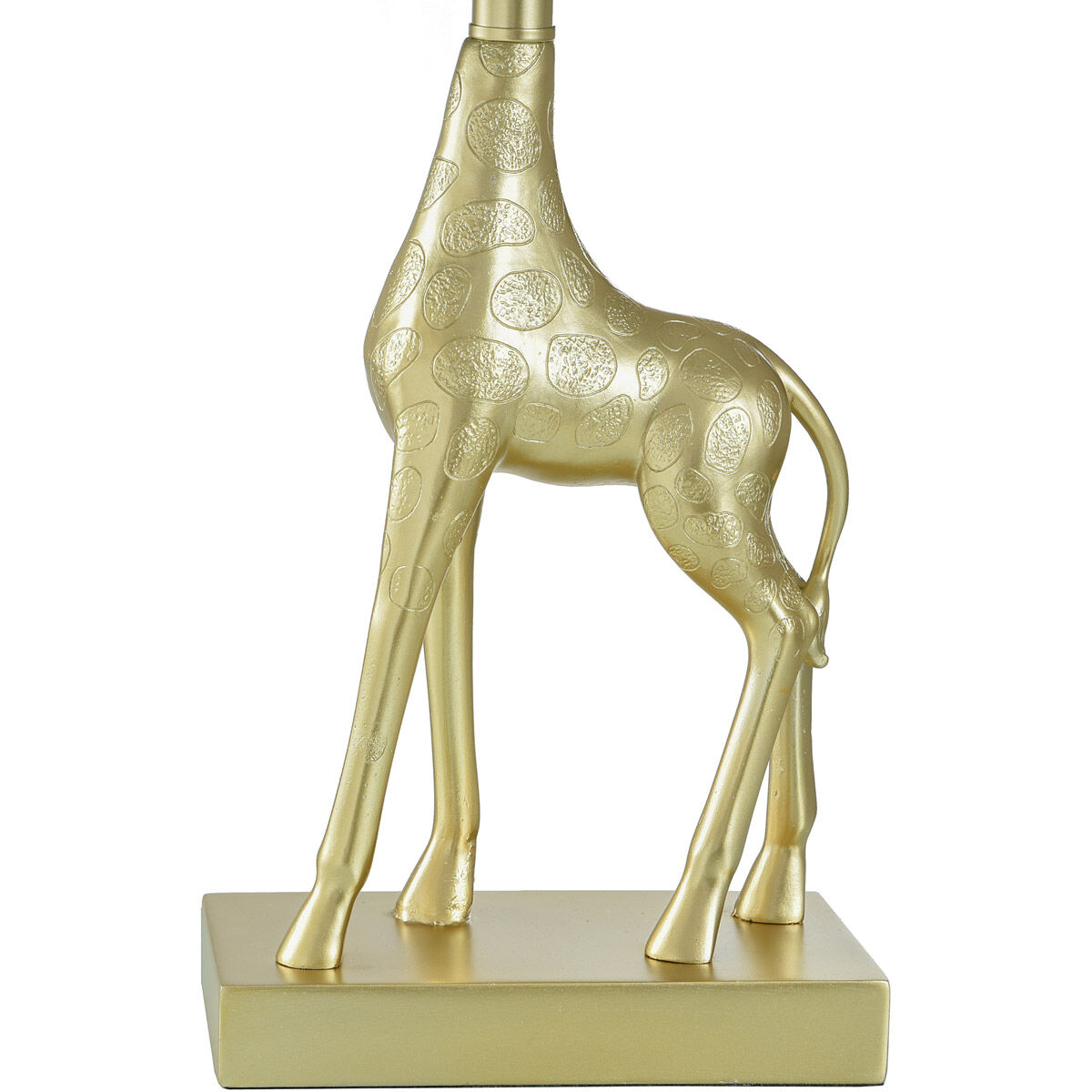 Signature 27 inch 60 watt Solid Gold Table Lamp Portable Light