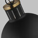 TOB by Thomas O'Brien Hanks LED 13.25 inch Midnight Black Pendant Ceiling Light