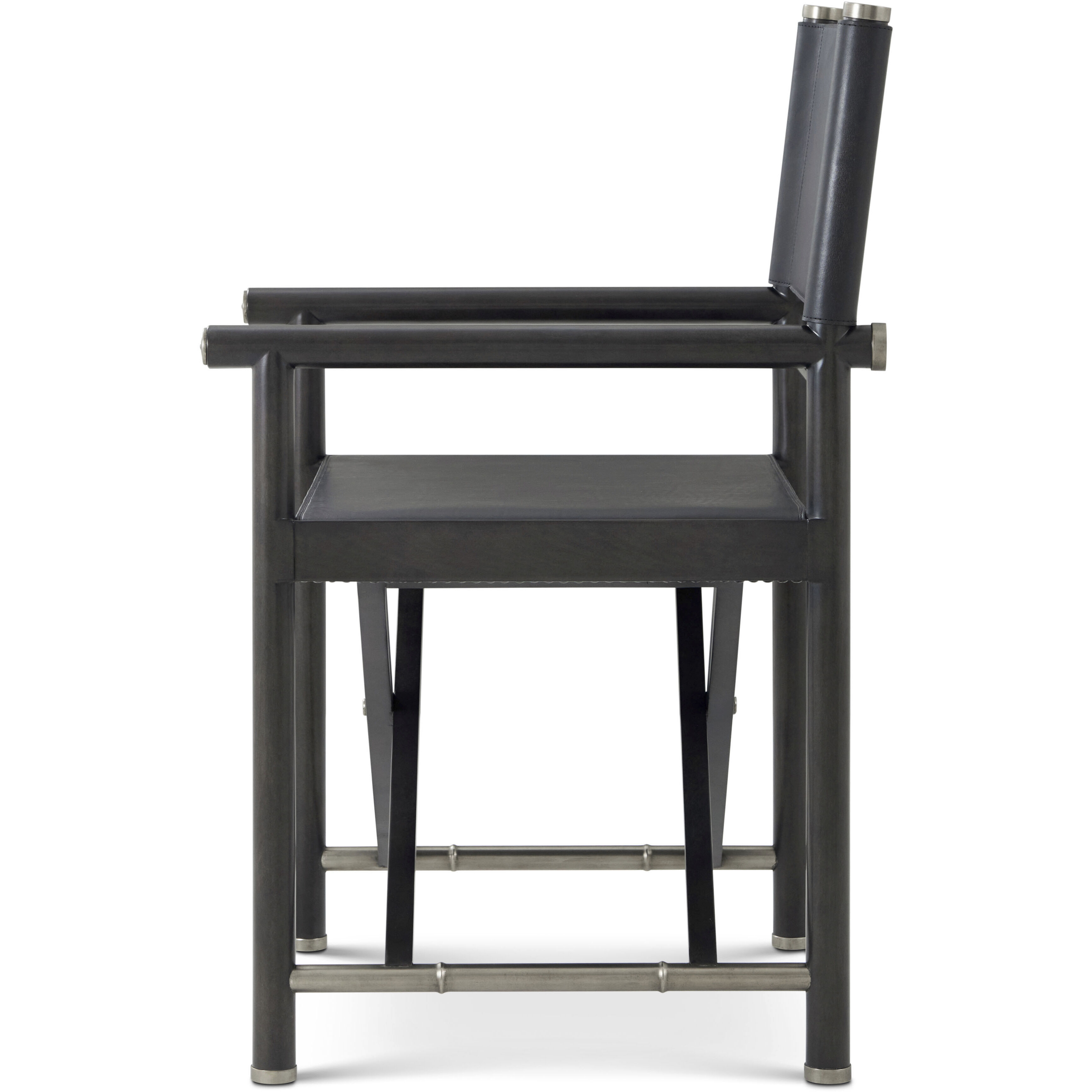 Kesden Silent Black Desk Chair, Wooden, Upholstered