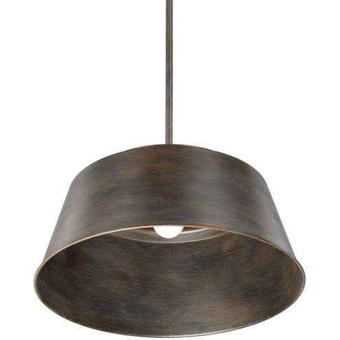 Tybee 1 Light 16 inch Nordic Grey Pendant Ceiling Light, Convertible Dual Mount
