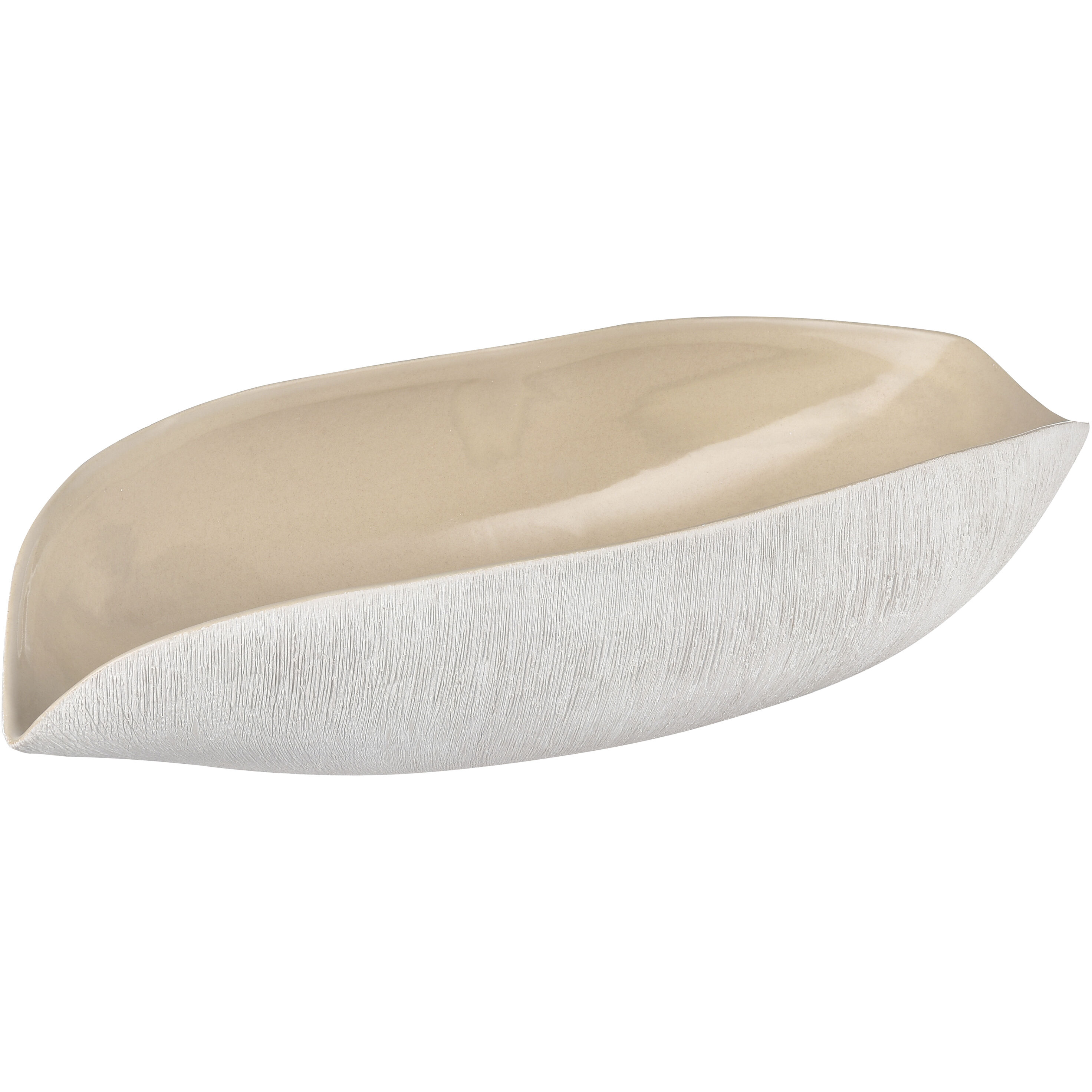 Greer 18 X 4.25 inch Vessel in Beige