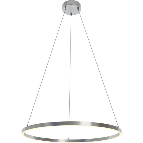 Glo LED 36 inch Satin Nickel Pendant Ceiling Light
