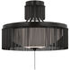Fisher Weisman Sutton LED 21 inch Bronze Flush Mount Ceiling Light