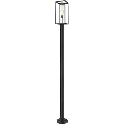 Dunbroch 1 Light 95.5 inch Black Outdoor Post Mounted Fixture