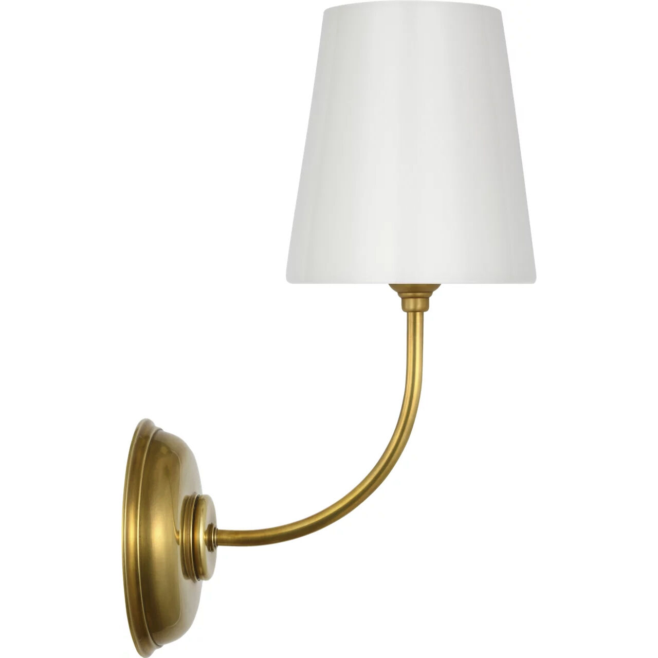 Thomas O'Brien Vendome LED 5.5 inch Hand-Rubbed Antique Brass Single Sconce Wall Light