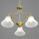 Tinsley 3 Light 24 inch Brushed Bronze Chandelier Ceiling Light