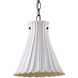 Jazz 1 Light 10 inch Satin Black Pendant Ceiling Light