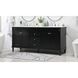 Bennett 72 X 21 X 35 inch Black Vanity Sink Set