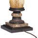 Pine Cone Glow 33.5 inch 150.00 watt Dark Bronze Table Lamp Portable Light