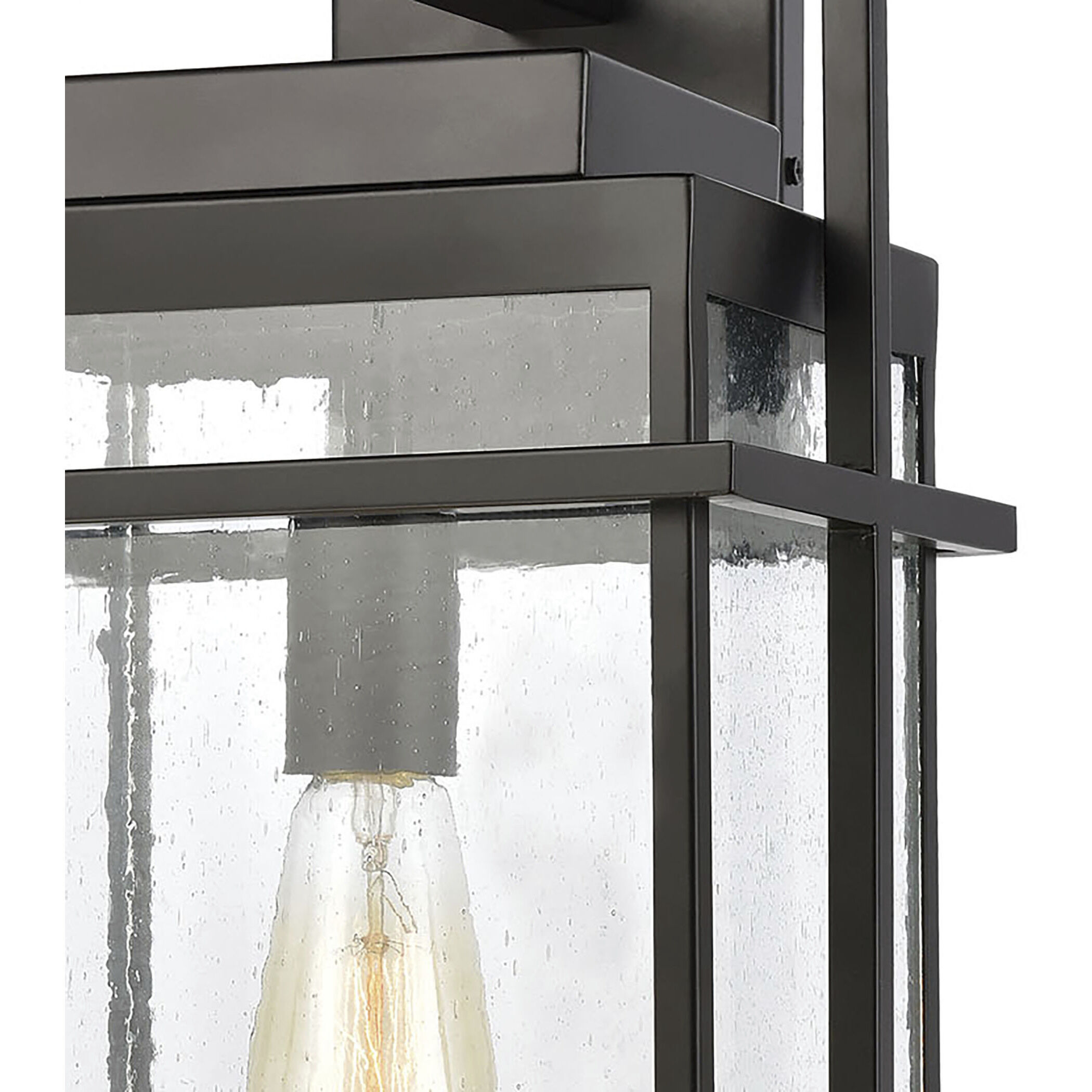 Breckenridge 1 Light 22 inch Matte Black Outdoor Sconce