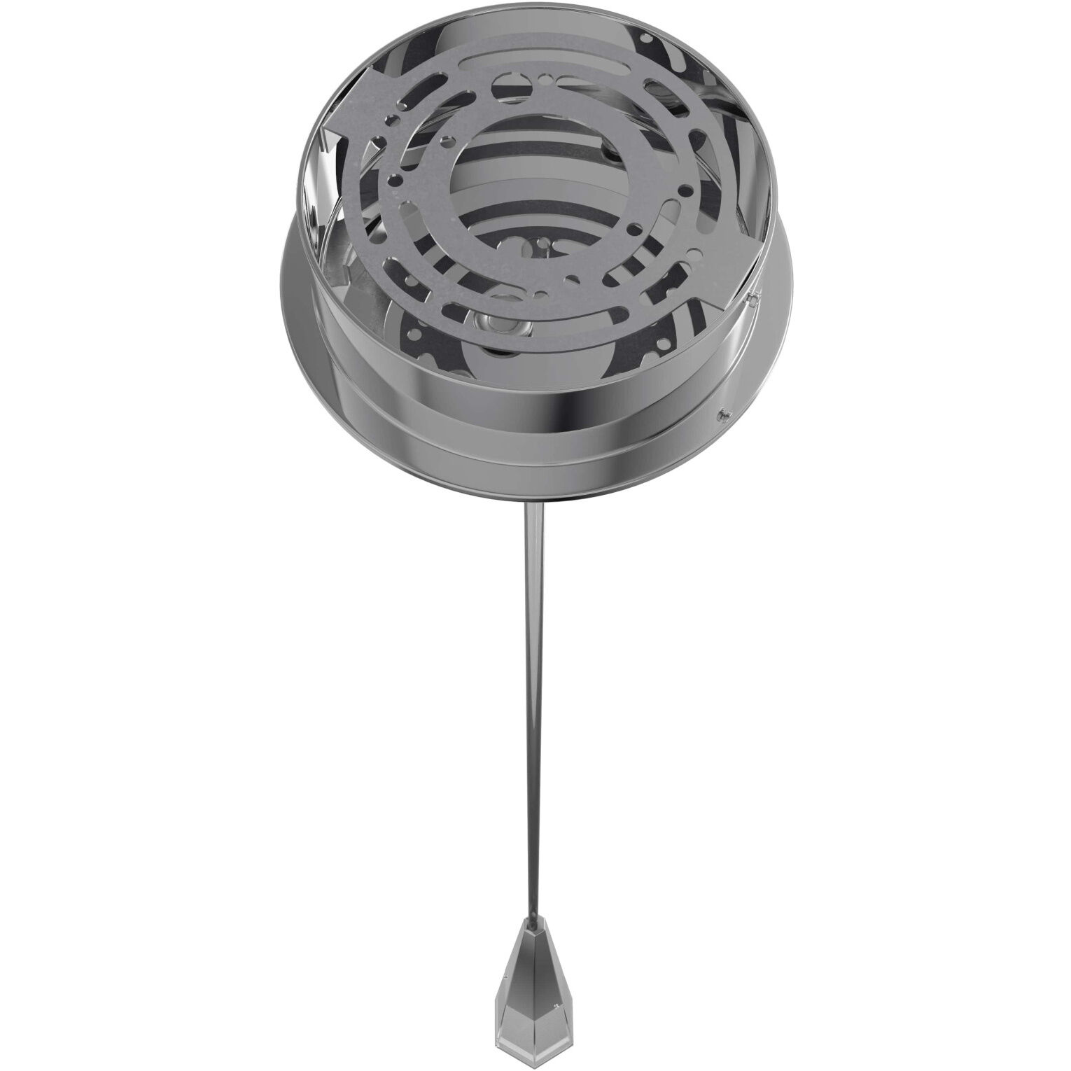 Avalon LED 4 inch Polished Chrome Pendant Ceiling Light